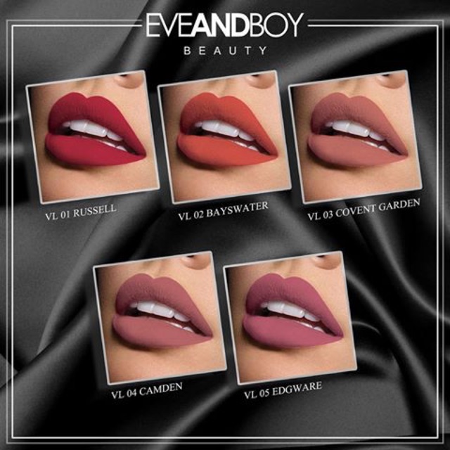 Eveandboy Beauty Base on Labia Intense Velvet Lip VL04 Camden - toplips