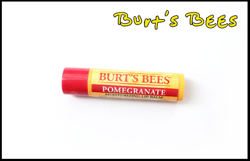รีวิวลิปมันแก้ปากดำ Burt’s Bees Pomegranate Moisturizing Lip Balm - toplips