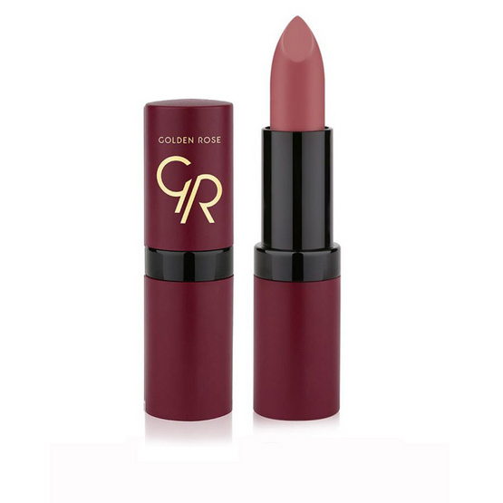 ลิปสติกสีอิฐ Golden Rose Velvet Matte Lipstick สี 16 - toplips