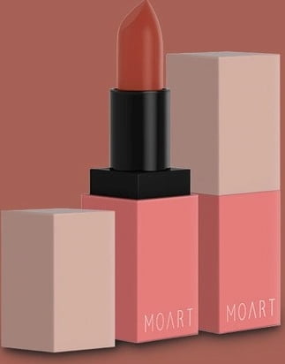 ลิปสติกสีอิฐ MOART Lipstick R01 Sand Rose - toplips