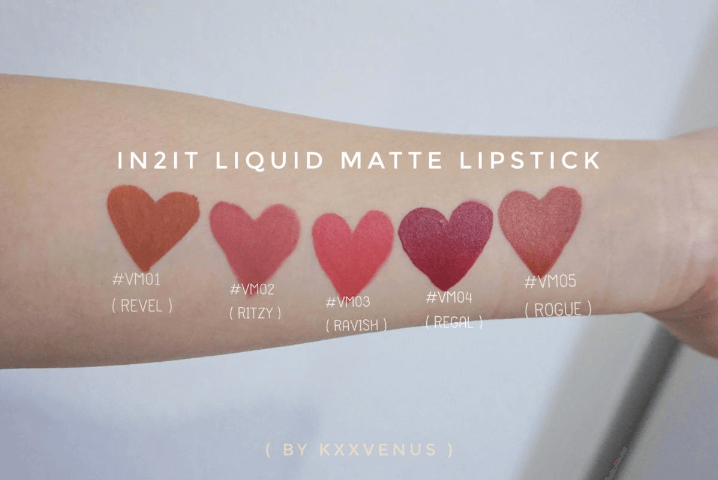 In2it Liquid Matte Lipstick